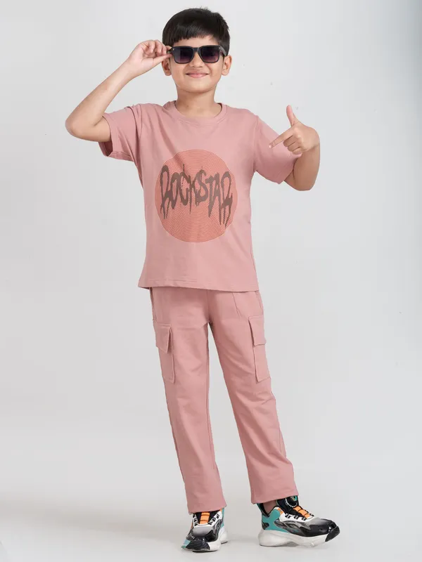 Peach_Cotton_Premium_&_Elegant_Regular_Fit_Co-Ord_Set_For_Boys