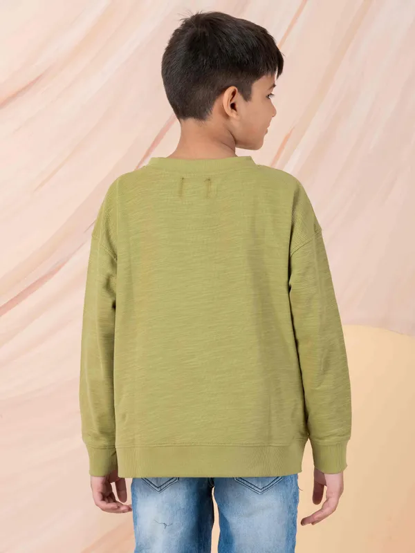 Light_Green_Cotton_Structured_Knit_Full_Sleeves_Sweatshirt_Daily_Wear_For_Boys