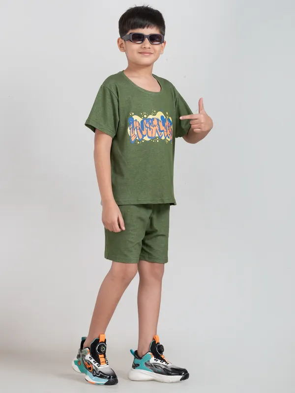 Green_Cotton_Premium_&_Elegant_Regular_Fit_Co-Ord_Set_For_Boys