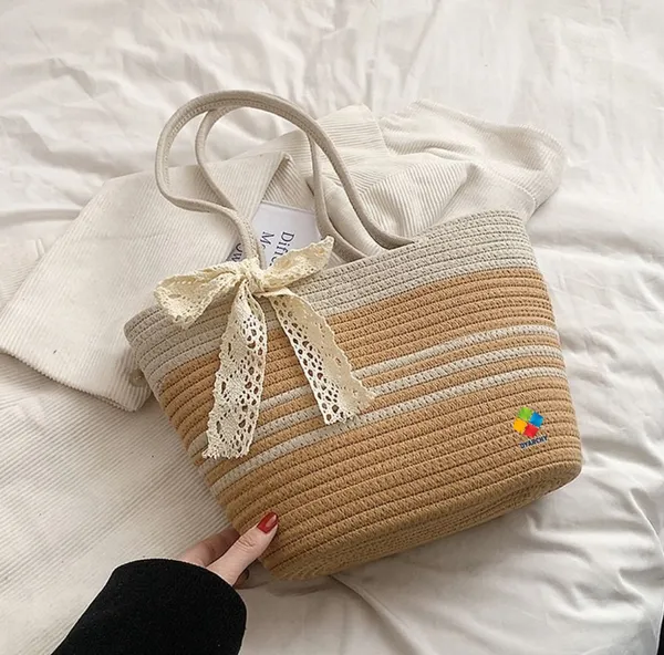 Beige_Elegance_Woven_Ribbon_Handbag