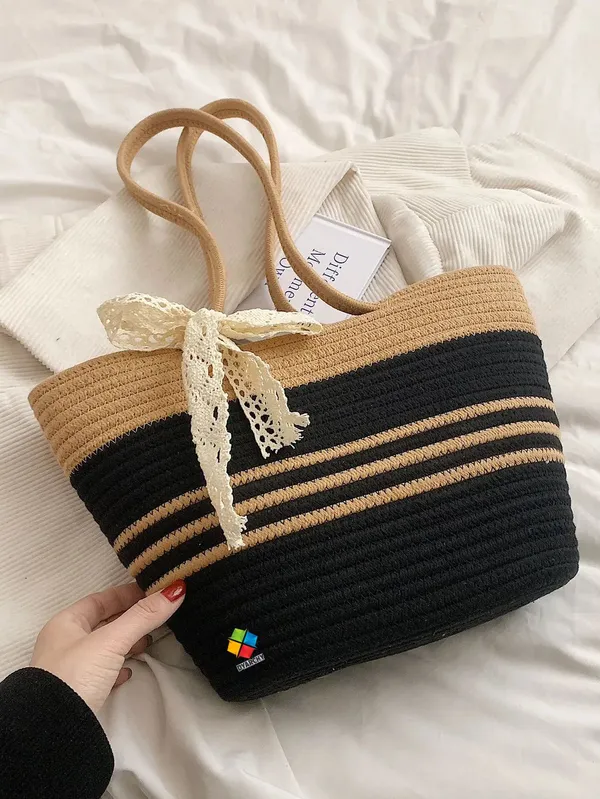 Black_Elegance_Woven_Ribbon_Handbag