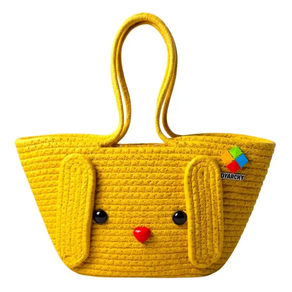 Blue_&_White_Floppy_Ears_Handwoven_Basket_Handheld_Bag_(SMALL)