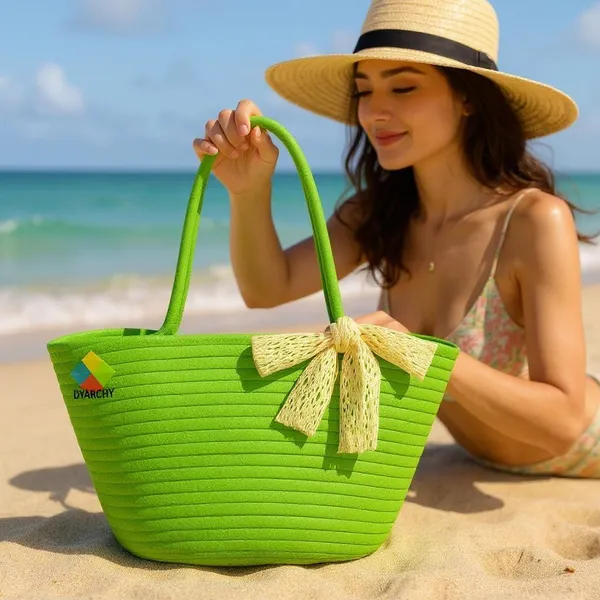 Bright_Green_Lace_Charm_Long_Handle_Tote