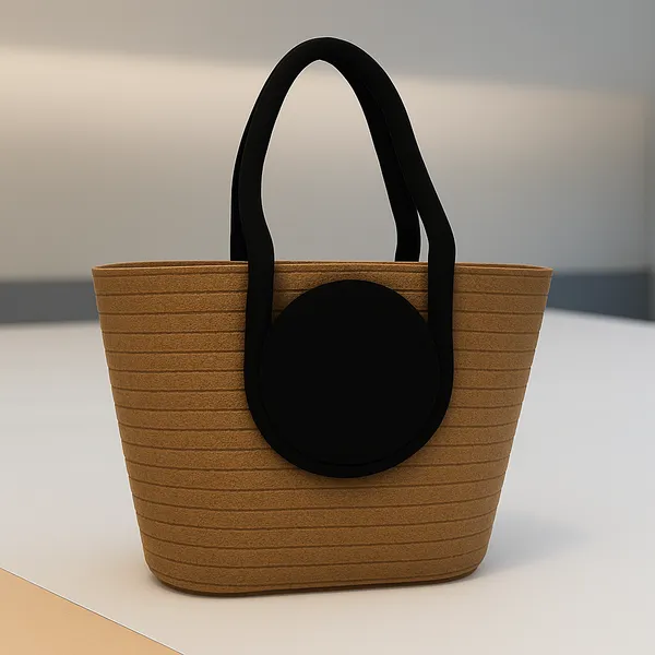 Beige_Black_Handle_Classic_Carry_Large_Handheld_Bag