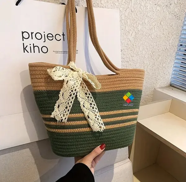 Green_Elegance_Woven_Ribbon_Handbag
