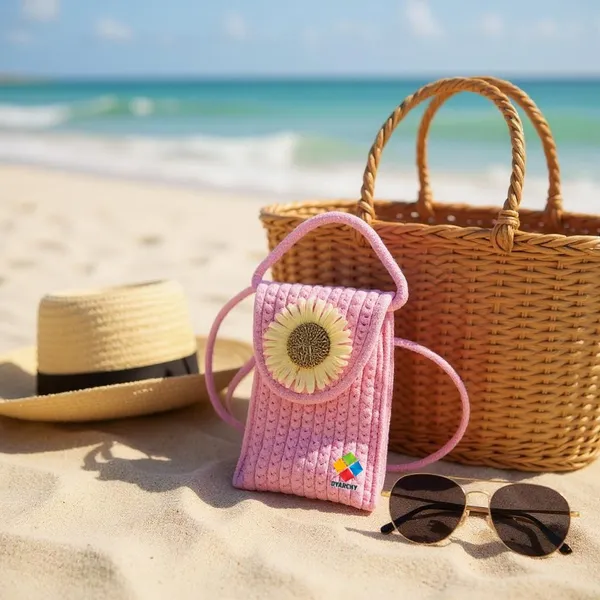 Pink_Stylish_Handcrafted_Sling_Mobile_Pouch_Cross_Body_Phone_Bag_For_Women_&_Girls