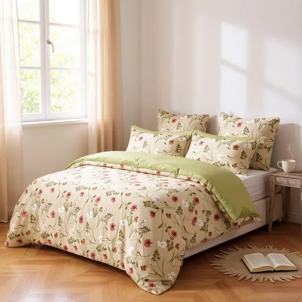 Premium_Cotton_King_Size_Bedding_Comforter_Set__108_x_108_inches_|_Double_Bed_Comforter_with_Bedsheet_&_2_Pillow_Covers