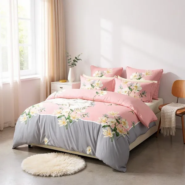 Premium_Cotton_King_Size_Bedding_Comforter_Set__108_x_108_inches_|_Double_Bed_Comforter_with_Bedsheet_&_2_Pillow_Covers