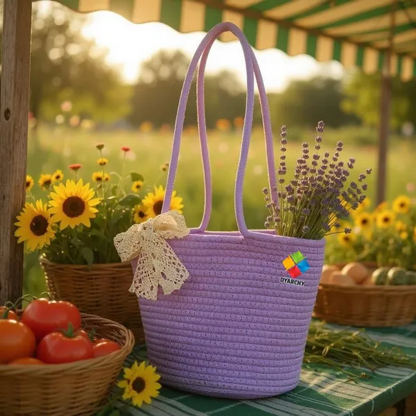 Purple_Lace_Charm_Long_Handle_Tote