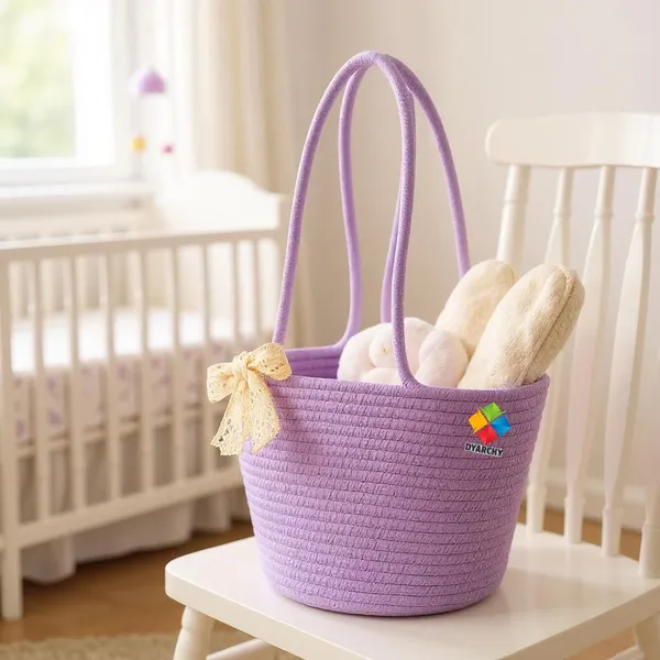 Purple_Lace_Charm_Long_Handle_Tote