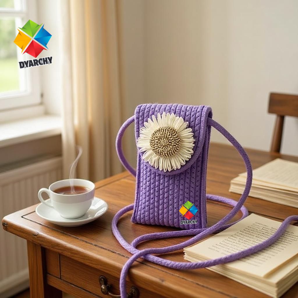 Purple_Stylish_Handcrafted_Sling_Mobile_Pouch_Cross_Body_Phone_Bag_For_Women_&_Girls