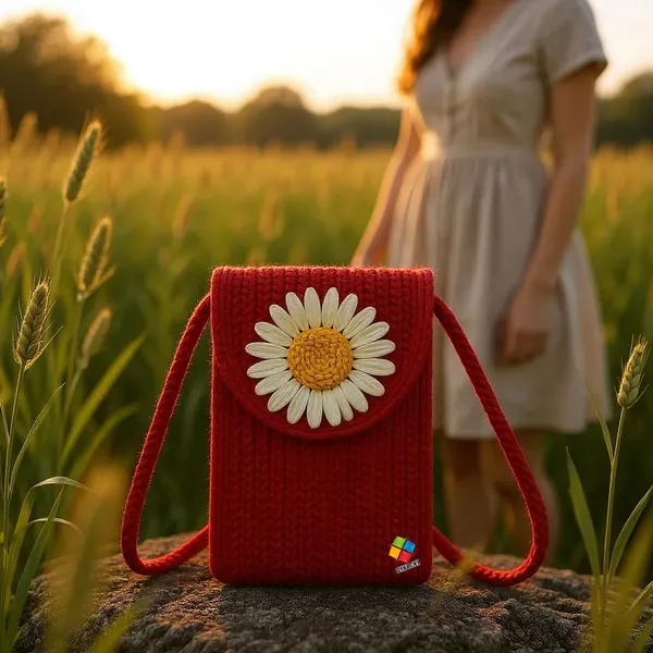 Red_Stylish_Handcrafted_Sling_Mobile_Pouch_Cross_Body_Phone_Bag_For_Women_&_Girls