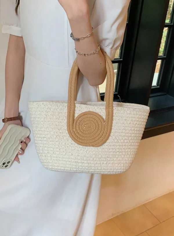 Ivory_Beige_Handle_Classic_Carry_Large_Handheld_Bag