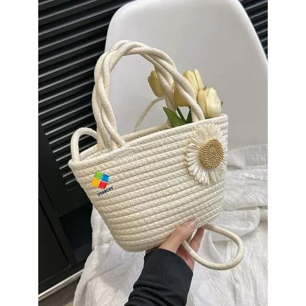 Stylish_Cotton_Rope_Handbag_with_Zipper_&_Daisy_Flower_Design__Multipurpose_Shoulder_&_Tote_Bag_for_Women