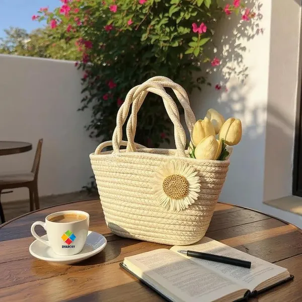 Stylish_Cotton_Rope_Handbag_with_Zipper_&_Daisy_Flower_Design__Multipurpose_Shoulder_&_Tote_Bag_for_Women