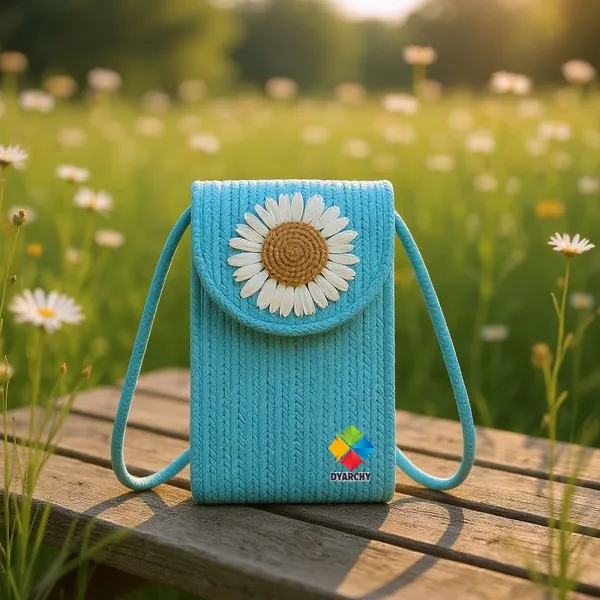 Turquoise_Stylish_Handcrafted_Sling_Mobile_Pouch_Cross_Body_Phone_Bag_For_Women_&_Girls