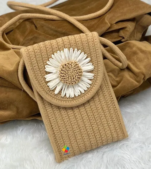 Beige_Stylish_Handcrafted_Sling_Mobile_Pouch_Cross_Body_Phone_Bag_For_Women_&_Girls