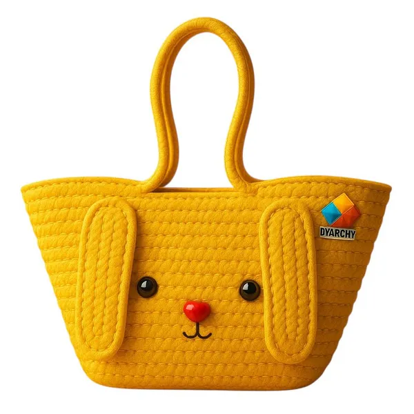 Yellow_Floppy_Ears_Handwoven_Basket_Large_Handheld_Bag