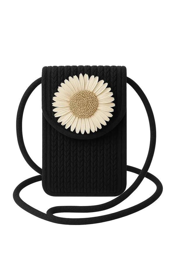 Black_Stylish_Handcrafted_Sling_Mobile_Pouch_Cross_Body_Phone_Bag_For_Women_&_Girls