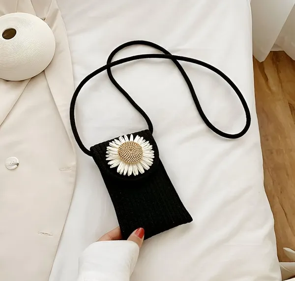 Black_Stylish_Handcrafted_Sling_Mobile_Pouch_Cross_Body_Phone_Bag_For_Women_&_Girls