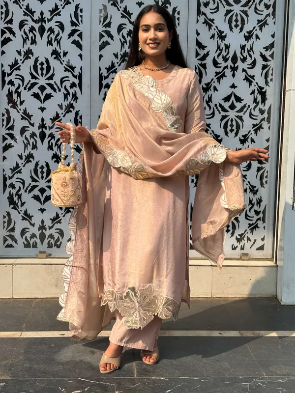 Rose_gold_kurta_set