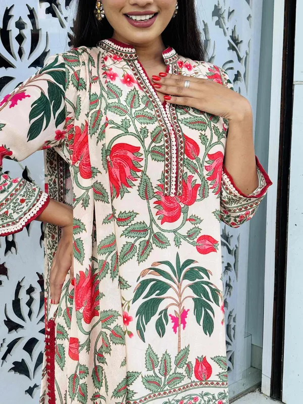 Multicolor_Premium_Crepe_Kurti_Set_For_Women
