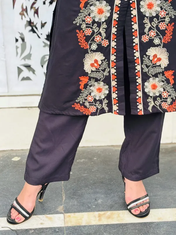 Black_Rayon_Co-Ord_Set_For_Women
