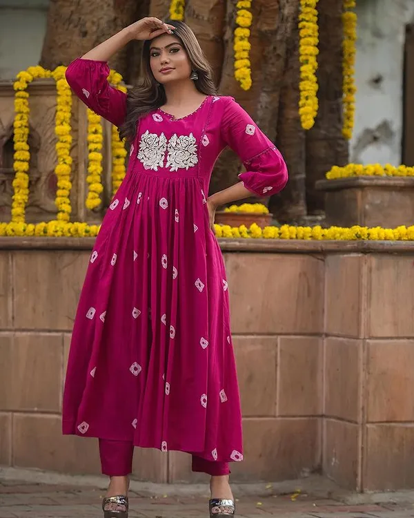 Pink_Cotton_Kurti_For_Women