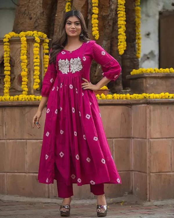 Pink_Cotton_Kurti_For_Women