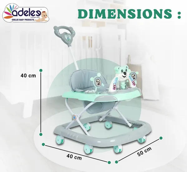 Green_Panda_Face_Baby_Musical_Activity_Walker_With_Height_Adjustable_And_Parental_Handle