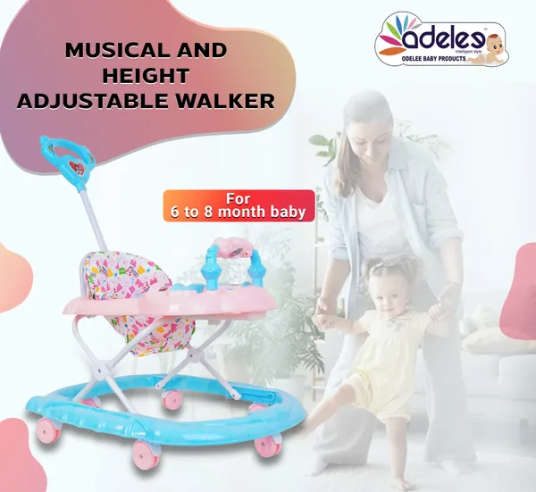 Grey_Baby_Musical_Activity_Walker_With_Height_Adjustable_And_Parental_Handle