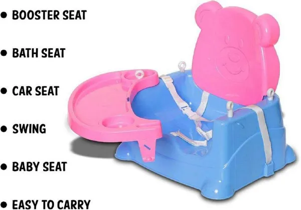 Pink_5-In-1_Multipurpose_Baby_Swing_Seat_Convertible_Swing,_Feeding_Chair,_High_Chair,_Car_Seat_&_More_Safety_Belt,_Removable_Tray_For_Baby_&_Toddlers