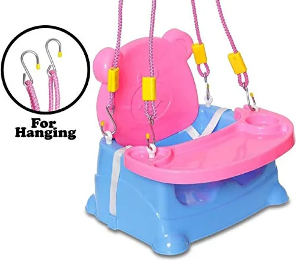 Price Swing Car Seat Odelee Pink 5-In-1 Multipurpose Baby Swing