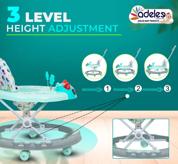 Green_Kitty_Face_Baby_Musical_Activity_Walker_With_Height_Adjustable_And_Parental_Handle
