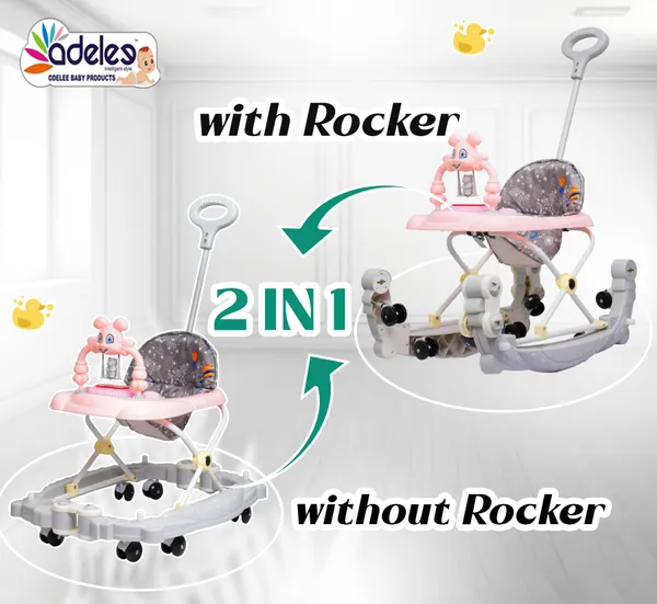 Pink_Baby_Musical_3_In_1_Rocker_Cum_Walker_With_Height_Adjustable_And_Parental_Handle