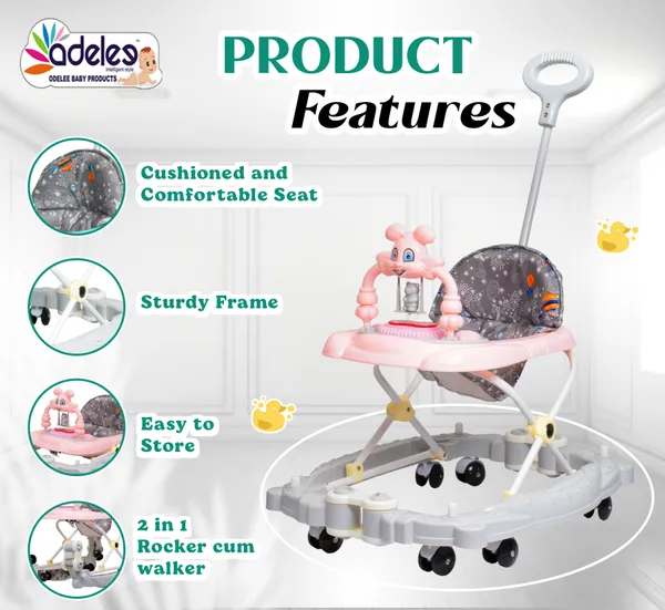 Pink_Baby_Musical_3_In_1_Rocker_Cum_Walker_With_Height_Adjustable_And_Parental_Handle