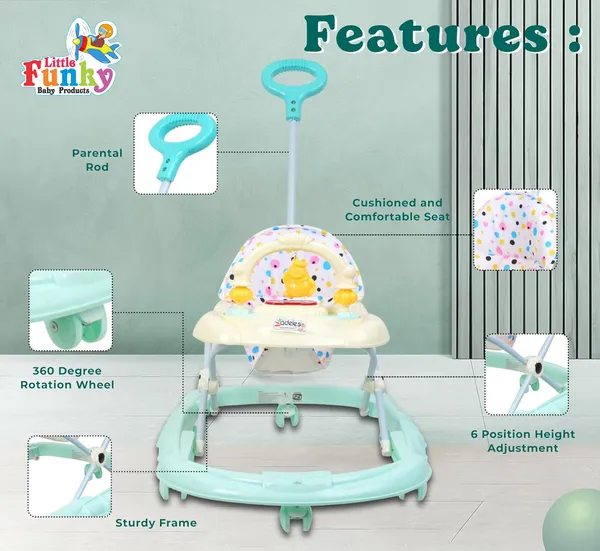 Green_Jerry_Baby_Musical_Activity_Walker_With_Height_Adjustable_And_Parental_Handle
