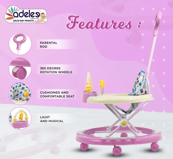 Pink_Winnie_Baby_Musical_Activity_Walker_With_Height_Adjustable_And_Parental_Handle