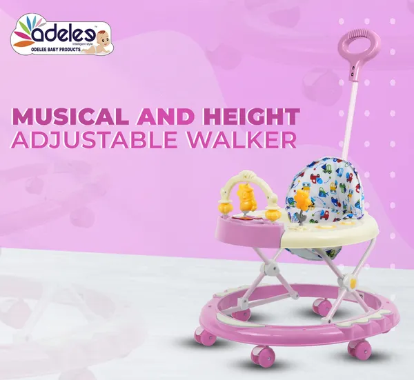 Pink_Winnie_Baby_Musical_Activity_Walker_With_Height_Adjustable_And_Parental_Handle