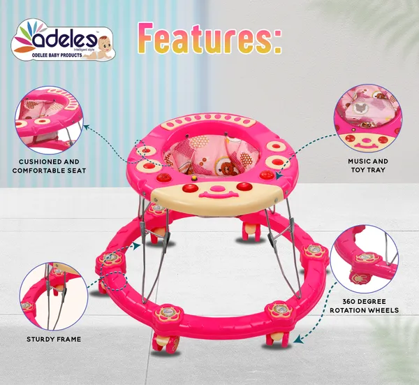 Pink_Smiley_Face_Musical_Activity_Round_Walker_For_Kids