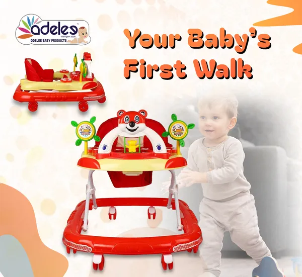 Red_Baby_Musical_Activity_Walker_With_Height_Adjustable_For_Kids