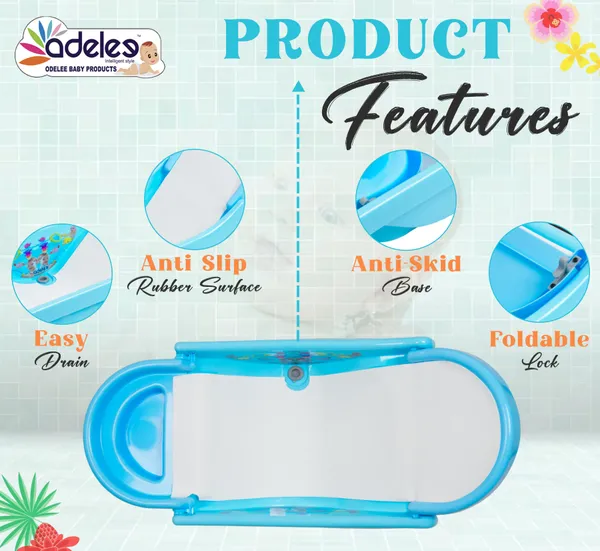 Multicolor_Baby_Bath_Tub_For_0-9_Months_Foldable_Bathtub_For_Newborn_Baby_Bathing_Tub_With_Smooth_Edges_Anti-Slip_Foam_Seat_For_Body_&_Head_Support,_Easy_To_Store