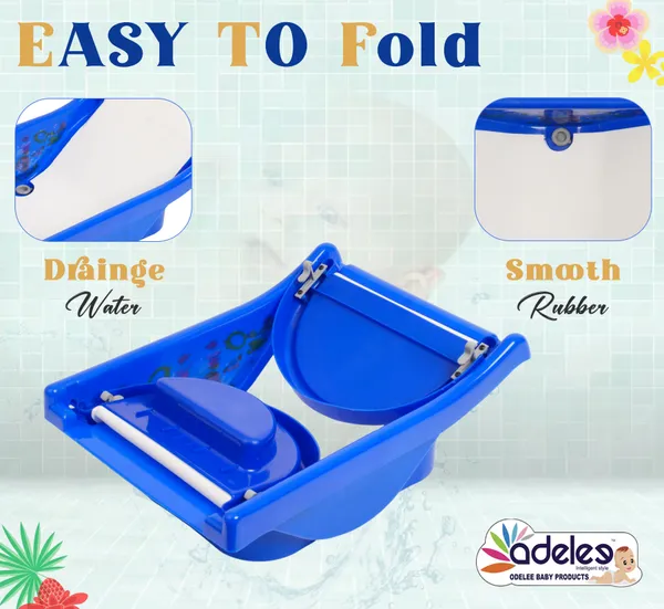 Blue_Baby_Bath_Tub_For_0-9_Months_Foldable_Bathtub_For_Newborn_Baby_Bathing_Tub_With_Smooth_Edges_Anti-Slip_Foam_Seat_For_Body_&_Head_Support,_Easy_To_Store