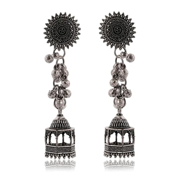 Jewellery_Earrings_for_Women_Oxidised_Silver_Jhumka_earrings_for_Girls_and_Women_E-7