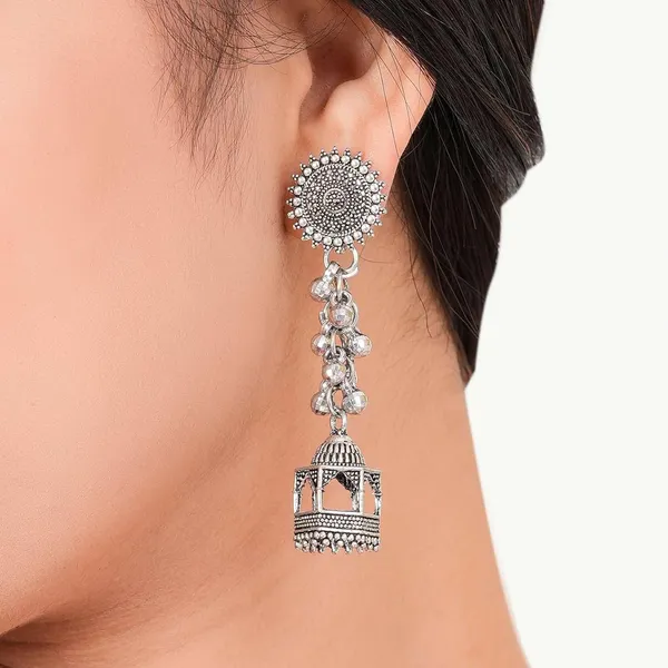Jewellery_Earrings_for_Women_Oxidised_Silver_Jhumka_earrings_for_Girls_and_Women_E-7