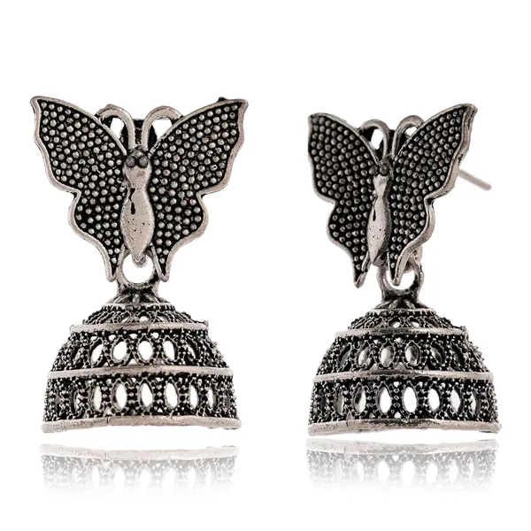 Jewellery_Earrings_for_Women_Oxidised_Silver_Jhumka_earrings_for_Girls_and_Women_E-9