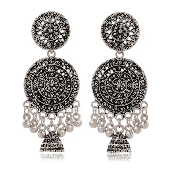 Jewellery_Earrings_for_Women_Oxidised_Silver_Jhumka_earrings_for_Girls_and_Women_E-12