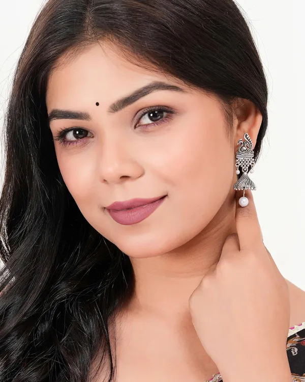 Jewellery_Earrings_for_Women_Oxidised_Silver_Jhumka_earrings_for_Girls_and_Women_E-13