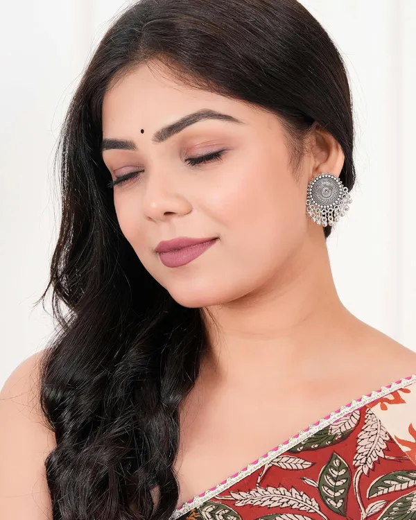 Jewellery_Earrings_for_Women_Oxidised_Silver_Jhumka_earrings_for_Girls_and_Women_E-14