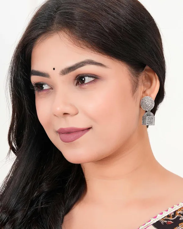 Jewellery_Earrings_for_Women_Oxidised_Silver_Jhumka_earrings_for_Girls_and_Women_E-15